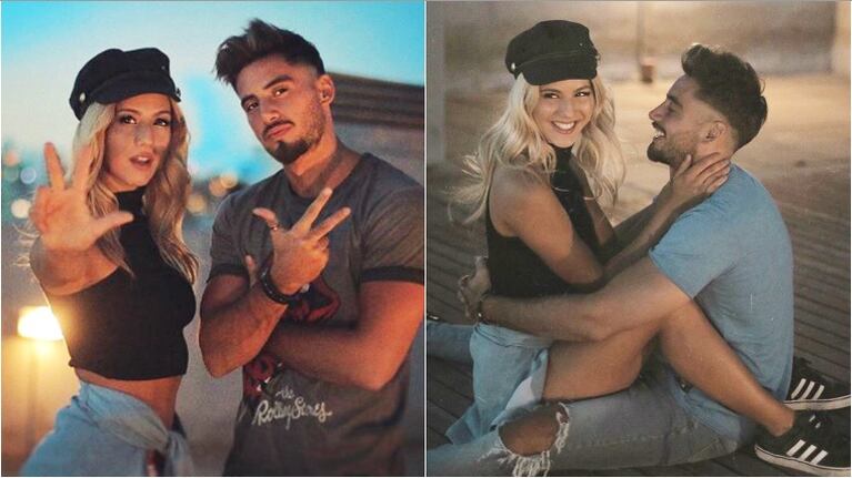 Flor Vigna y Nicolás Occhiato, la parejita del momento (Fotos: revista Gente)