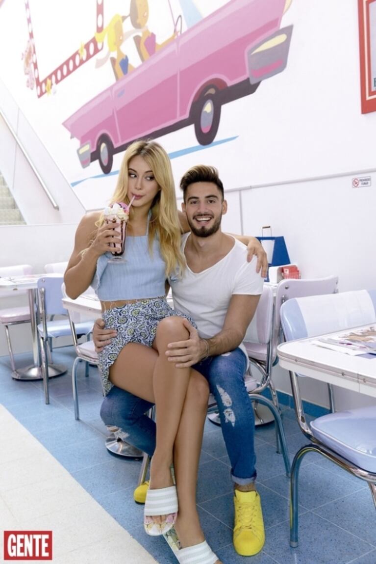 Flor Vigna y Nicolás Occhiato, una pareja en contra de la convivencia: "Es preferible que cada uno viva en su lugar y que nos veamos a la noche para disfrutar"