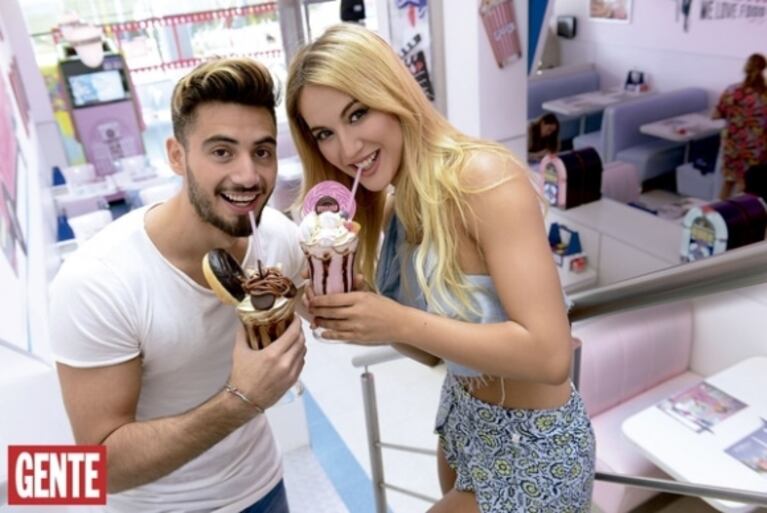 Flor Vigna y Nicolás Occhiato, una pareja en contra de la convivencia: "Es preferible que cada uno viva en su lugar y que nos veamos a la noche para disfrutar"