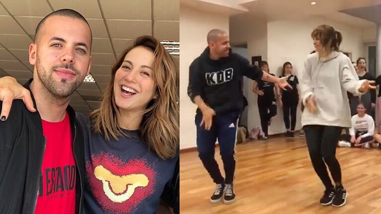 Flor y Mati se conectan bailando.
