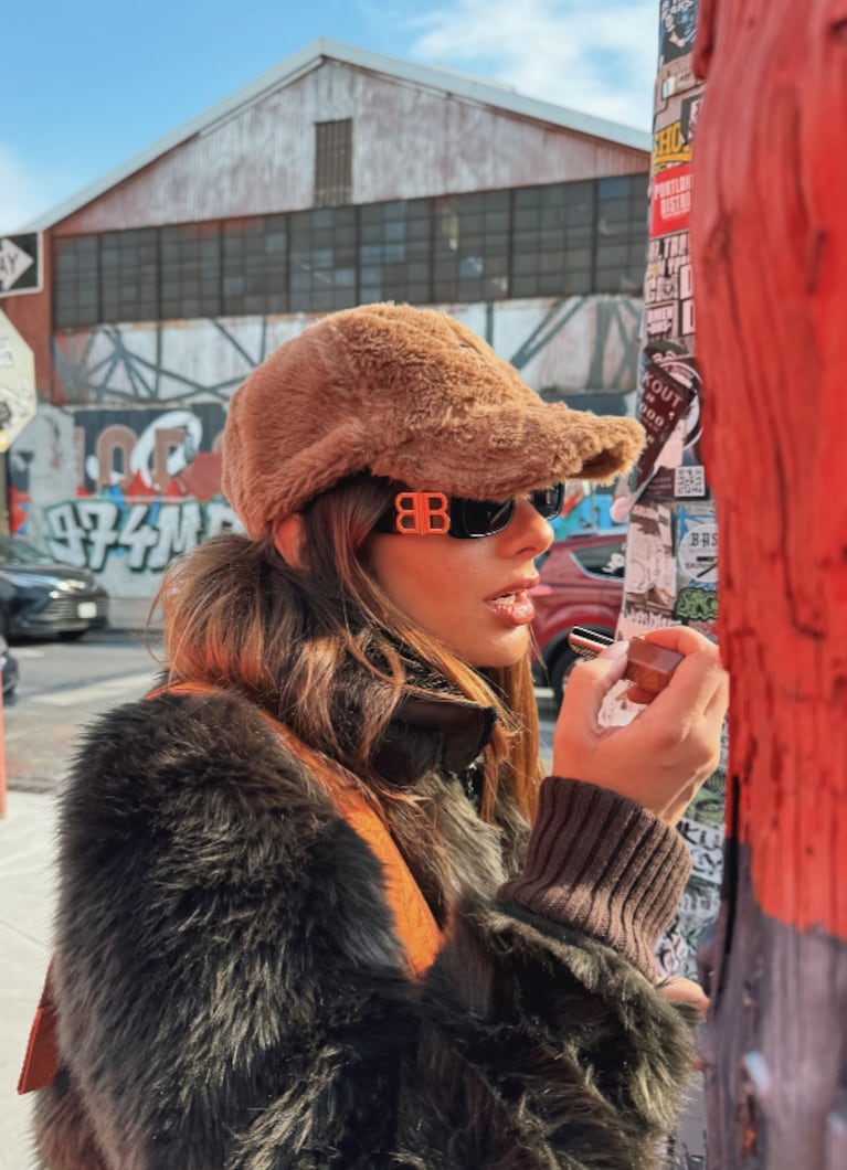 Flor y Nico en Nueva York. Foto: IG | nicoocchiato
