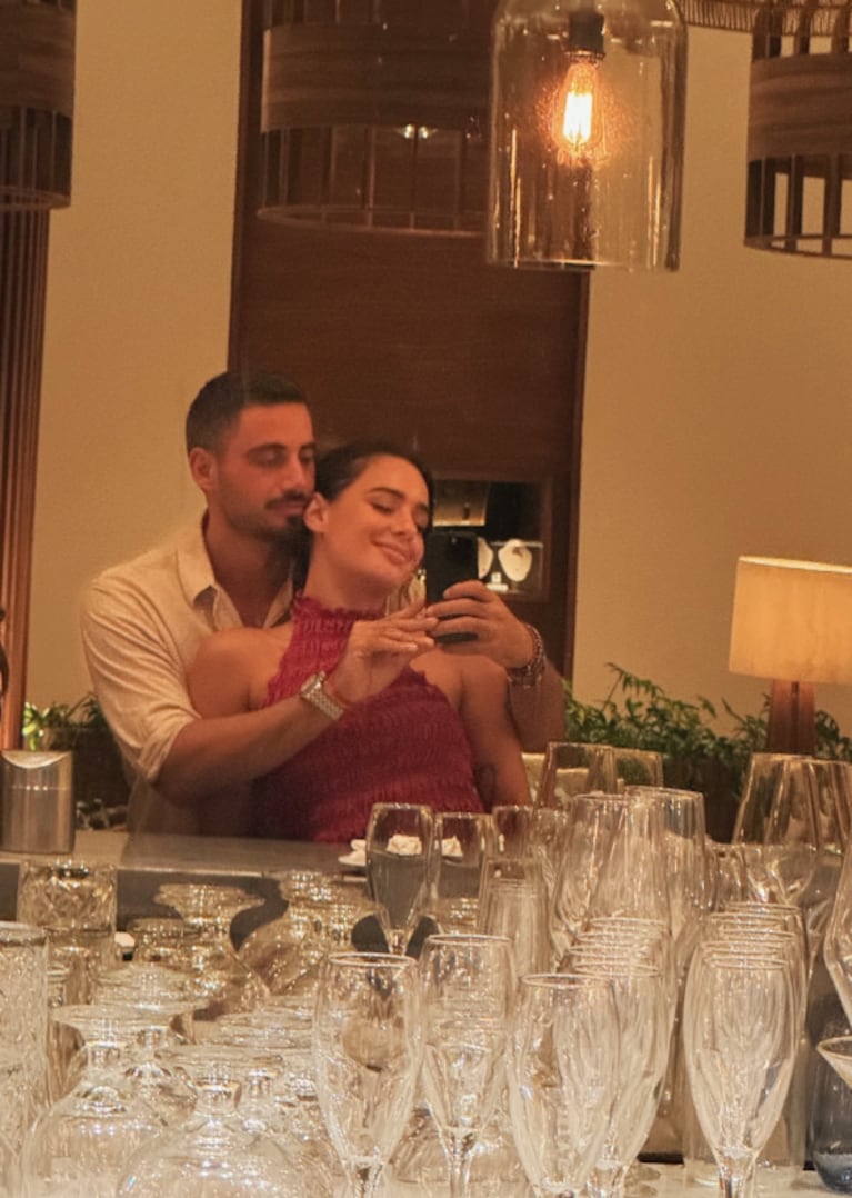 Flor y Nico en Nueva York. Foto: IG | nicoocchiato