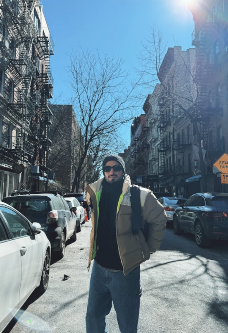 Flor y Nico en Nueva York. Foto: IG | nicoocchiato