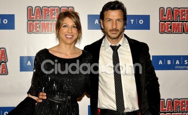 Florencia Bertotti acompañó a Federico Amador (Foto: Jennifer Rubio). 