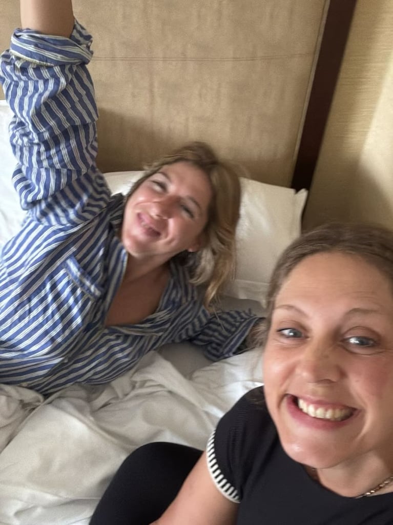 Florencia Bertotti en Brasil: el reencuentro con amigas que la hizo “volver a los 17”. Crédito: Instagram