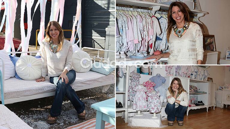 Florencia Bertotti recibió a Ciudad.com en su local. Fotos: Movilpress-Ciudad.com.