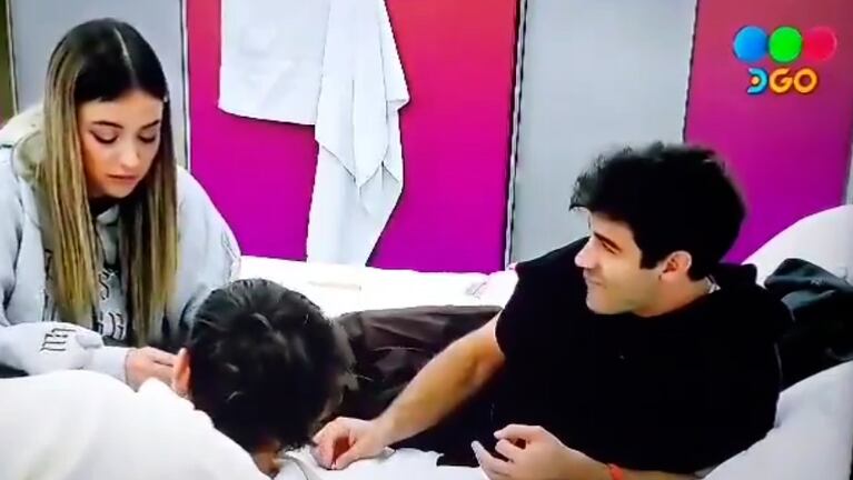 Florencia de Gran Hermano 2023 le hizo una tremenda escena de celos a Nicolás: “Ya soñaste dos veces con ella”