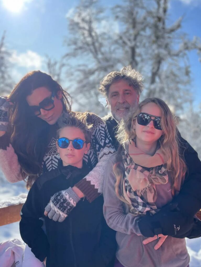 Florencia de la Ve, de vacaciones de invierno con su familia: el álbum de fotos en San Martín de los Andes