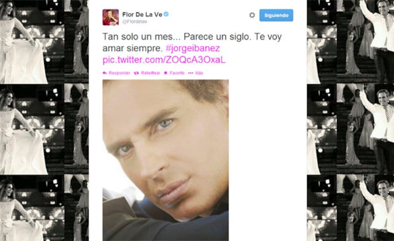 Florencia de la Ve: el recuerdo a Jorge Ibáñez, a un mes de su muerte.