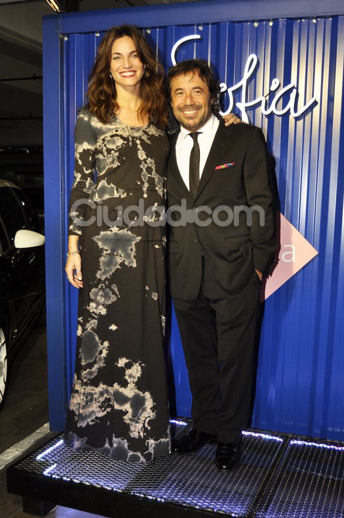 Florencia Fabiano junto a Ricky Sarkany. (Foto: Jennifer Rubio-Ciudad.com)