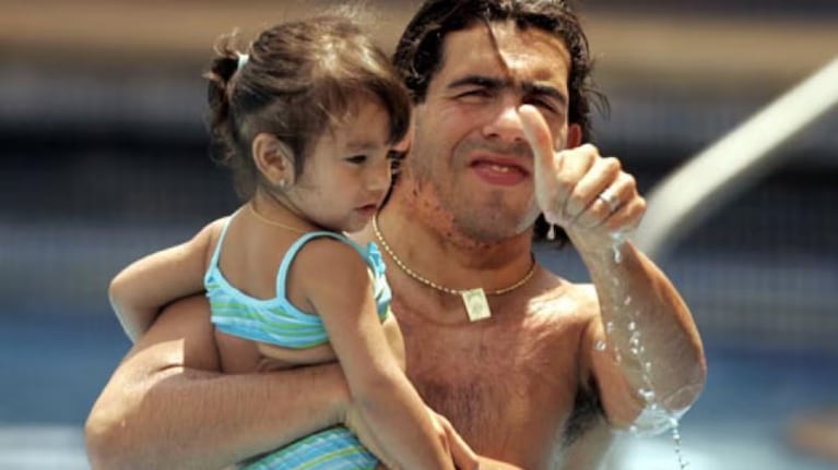 Florencia, la hija mayor de Carlos Tévez. Crédito: Instagram