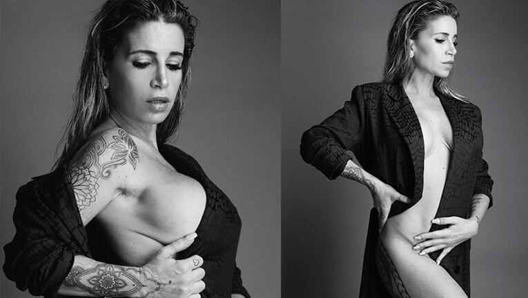 Florencia mostró su figura "sin retoques".