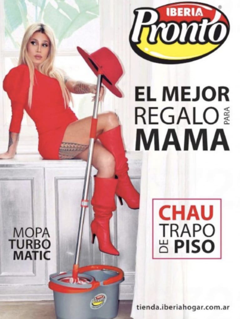 Florencia Peña apuntó contra una publicidad machista por haber usado su imagen: "Jamás tuvo mi aprobación"