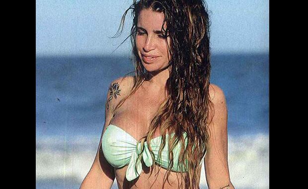 Florencia Peña descansó en Cariló. (Foto: revista Gente)