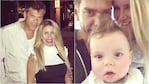 Florencia Peña desmintió los rumores de crisis con una tierna foto junto a Ramiro Ponce de León y su pequeño (Fotos: Instagram)