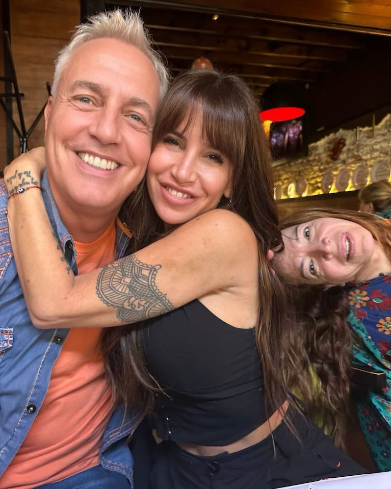 Florencia Peña, Lizy Tagliani y Marley. (Foto: Instagram/flor_de_p)
