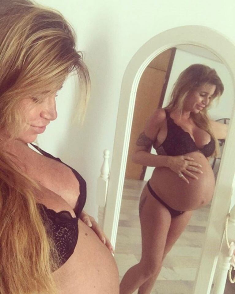 Florencia Peña lució su ¡súper panza! en lencería: “Falta tan poco”