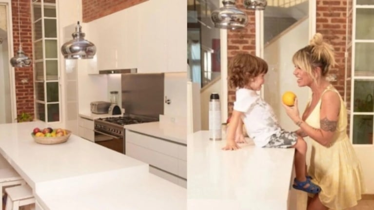 Florencia Peña mostró cómo es su casa en Palermo: amplio jardín y cocina renovada