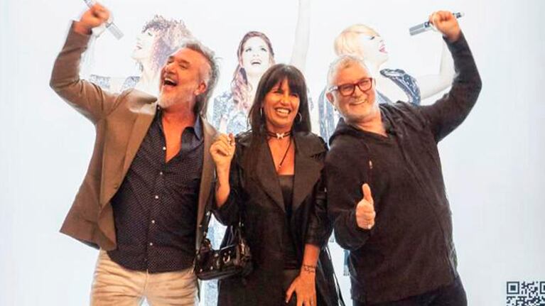 Florencia Peña, Ricky Pashkus y Miguel Pardo vieron Mamma Mia en Madrid