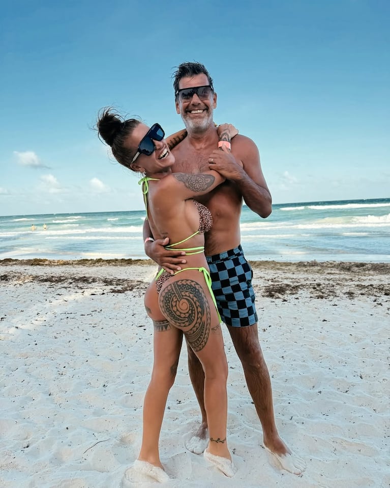 Florencia Peña y Ramiro Ponce de León. (Foto: @flor_de_p)