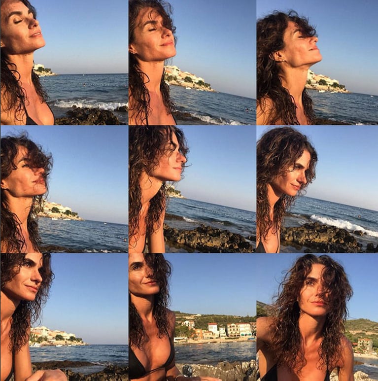 Florencia Raggi, espléndida en las playas de Croacia (Fotos: Instagram).