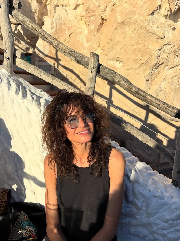 Florencia Raggi feliz al sol (Instagram)