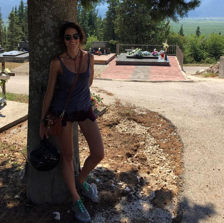 Florencia Raggi, hermosa en Croacia  (Fotos: Instagram).