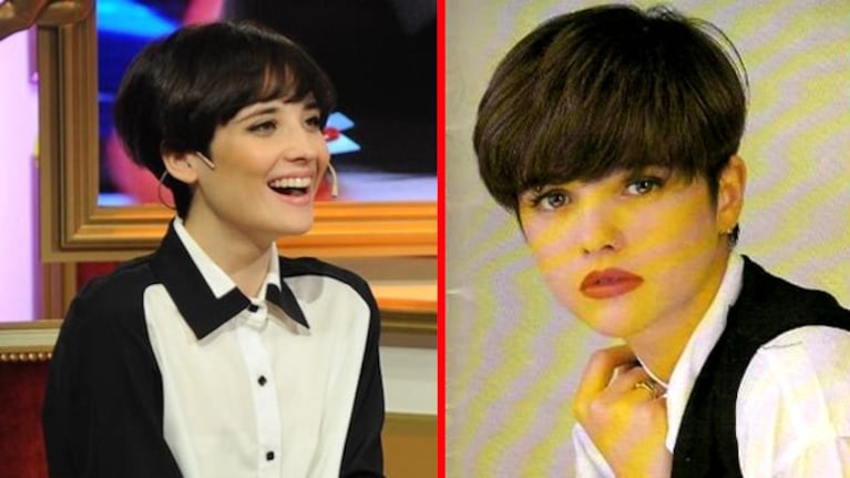 Florencia Torrente, igualita a su mamá, Araceli González. (Fotos: La Jaula de la Moda y archivo Web)