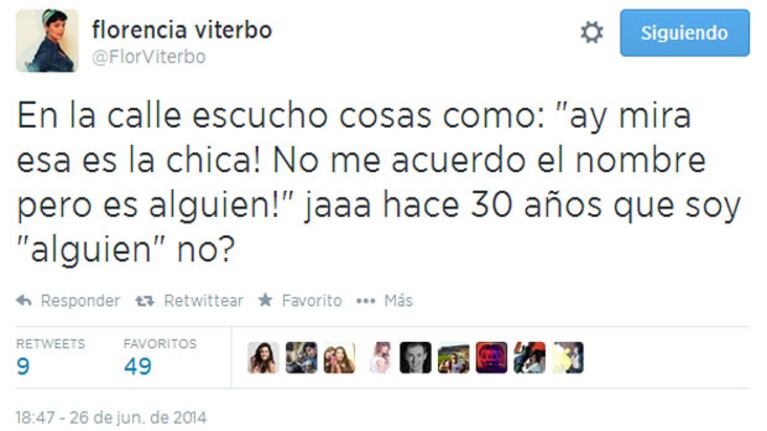 Florencia Viterbo contó lo que le dice la gente en la calle (Fotos: Captura).