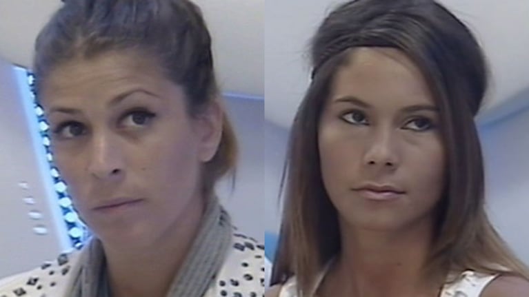 Florencia y Noelia, nominadas en GH 2012 (Foto: Captura de tv).