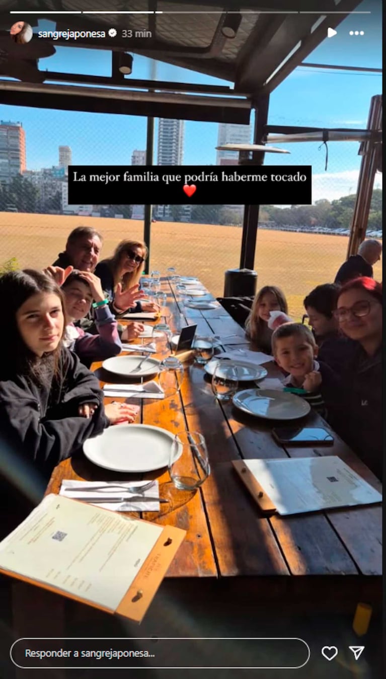 Foto: cap´tura Instagram @sangrejaponesa