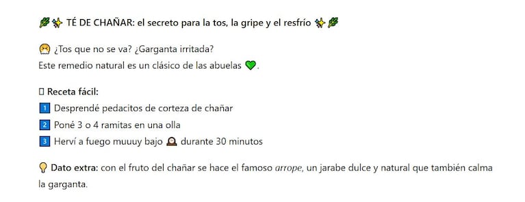Foto: captura de chat GPT