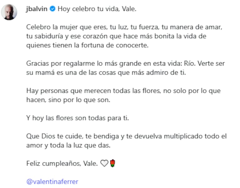 Foto: captura de IG