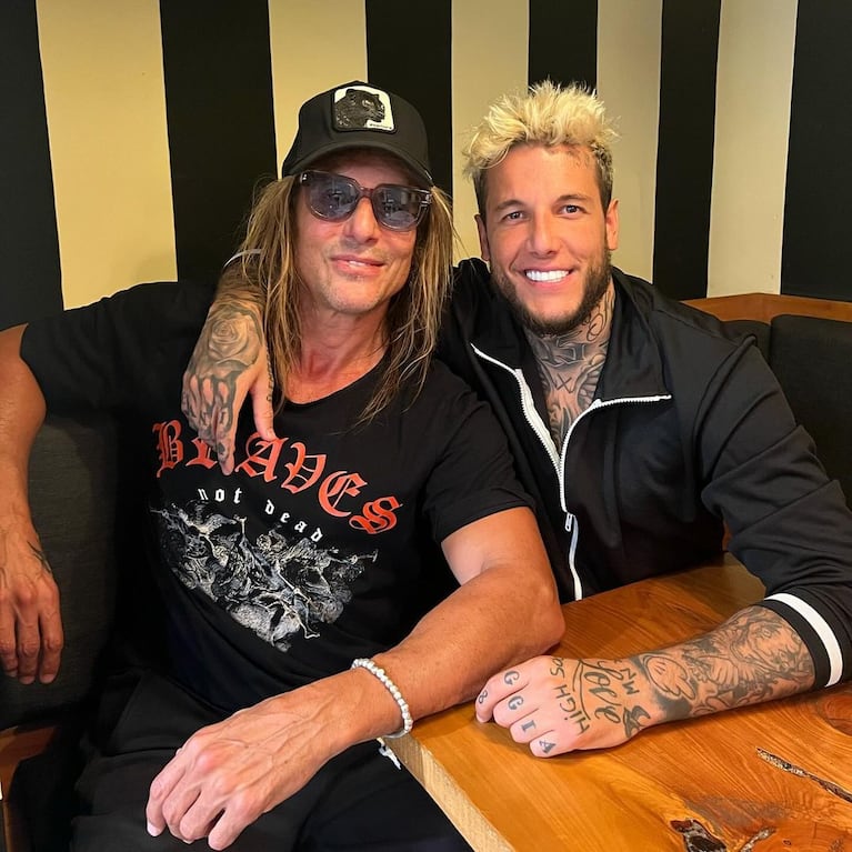 Foto: Captura de Instagram (@alexcaniggia)