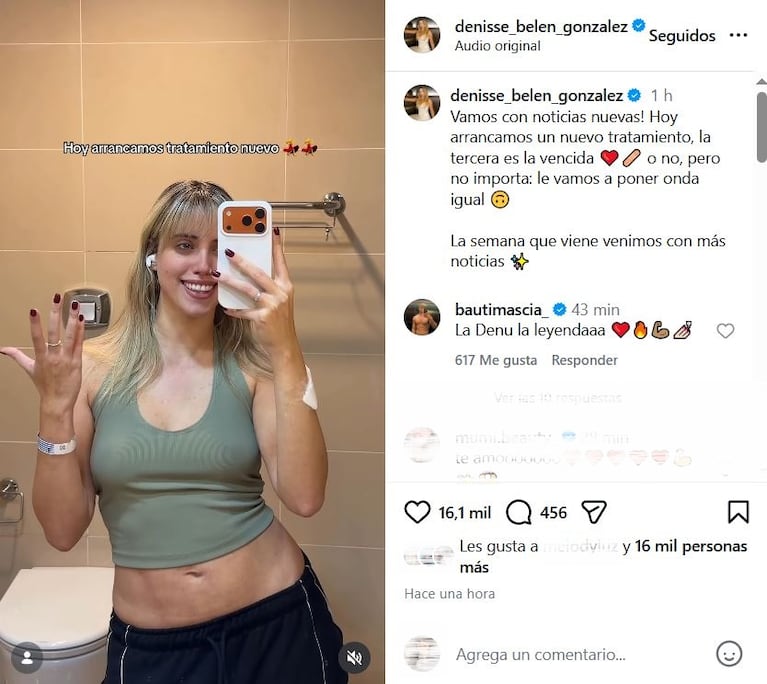 Foto: Captura de Instagram (@denisse_belen_gonzalez)