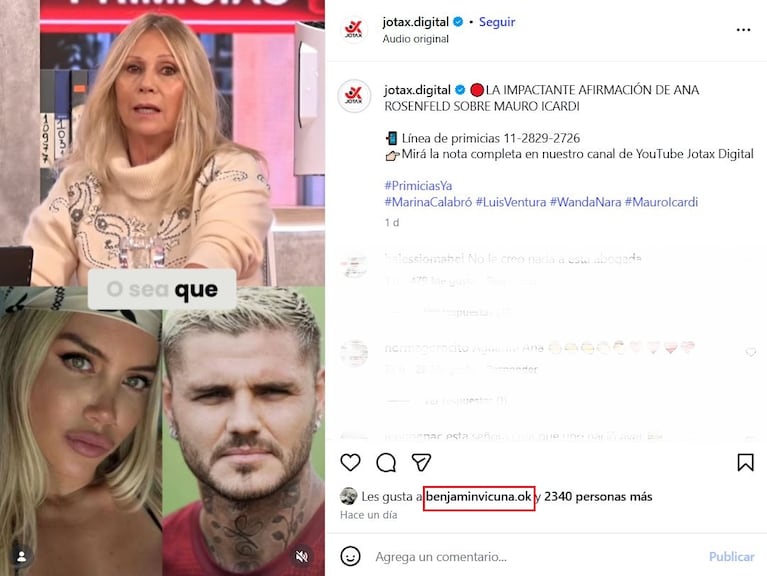 Foto: Captura de Instagram (@jotax.digital)