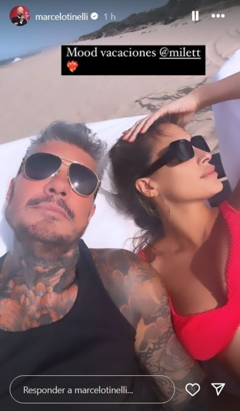 Foto: Captura de Instagram (@marcelotinelli)