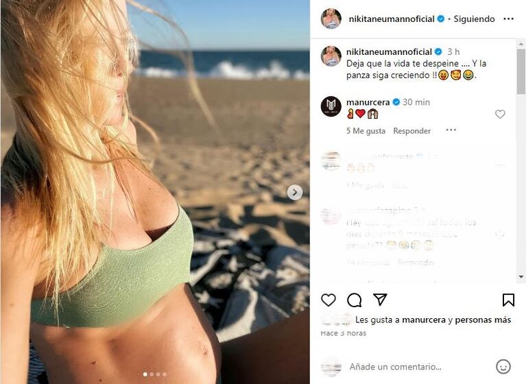 Foto: Captura de Instagram (@nikitaneumannoficial)