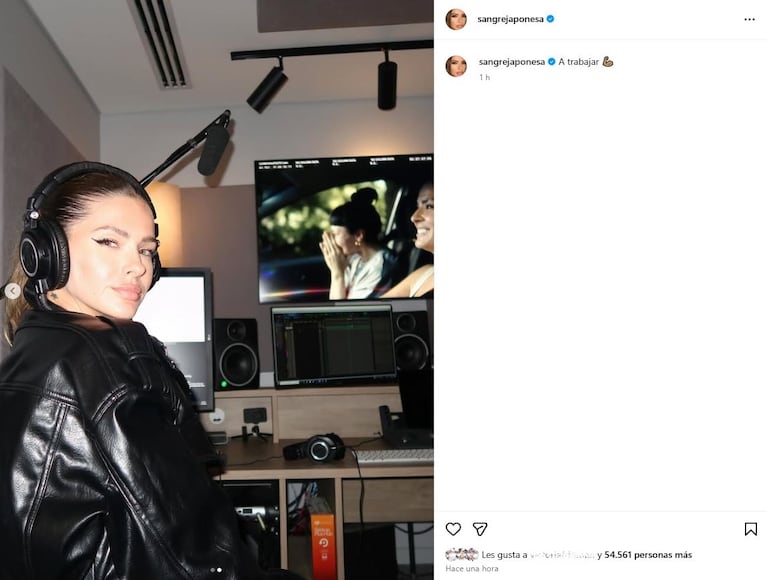 Foto: Captura de Instagram (@sangrejaponesa)