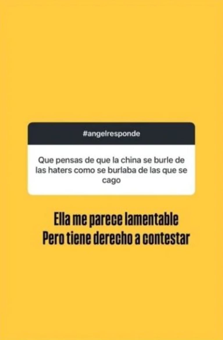 Foto: Captura de Instagram Stories (@angeldebritooki)