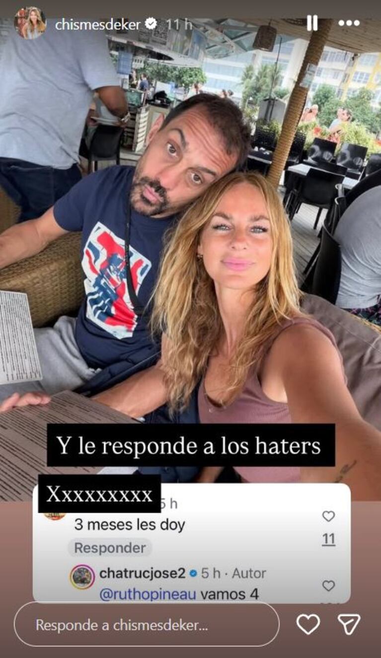 Foto: Captura de Instagram Stories (@chismesdeker)