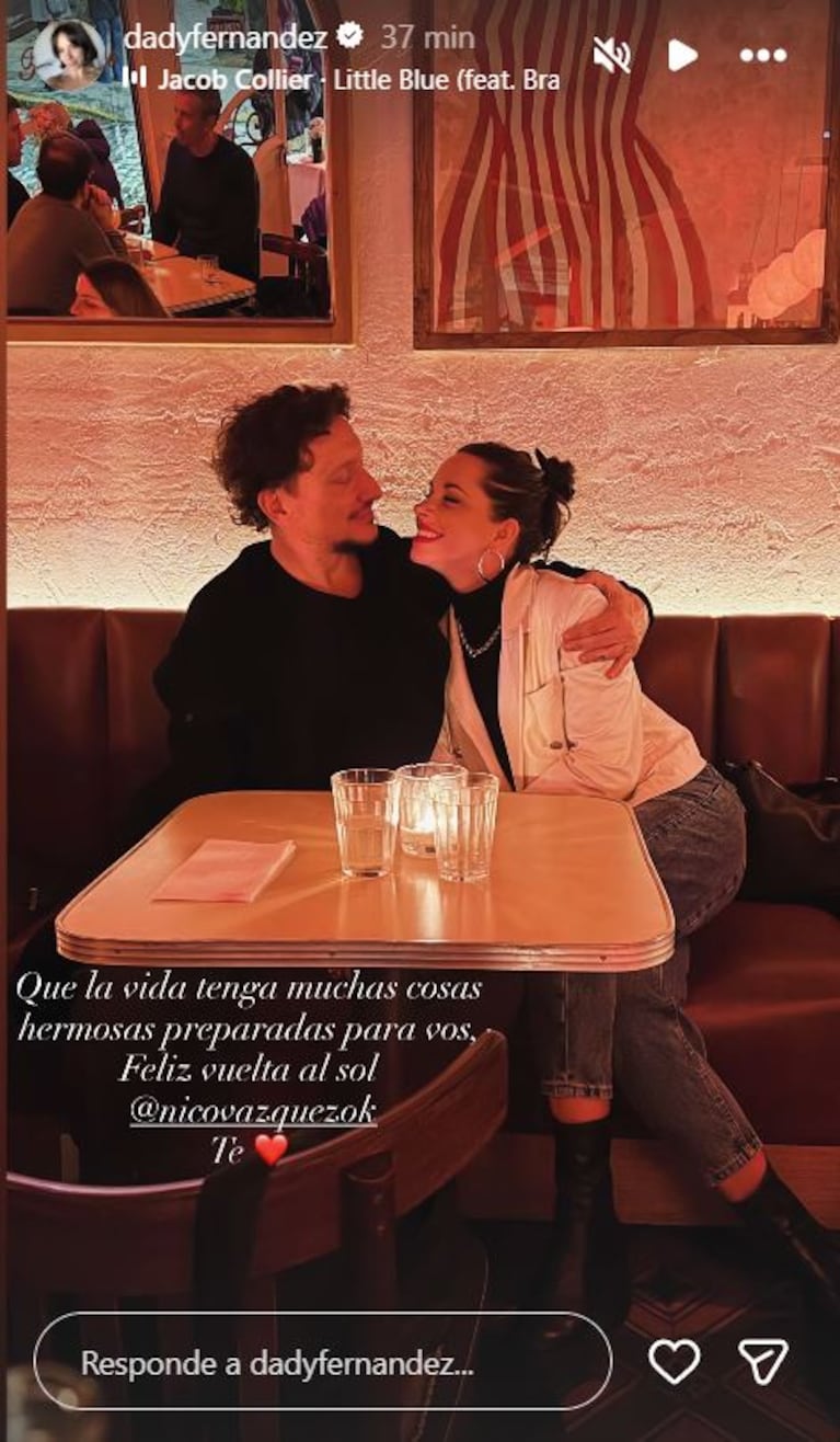 Foto: Captura de Instagram Stories (@dadyfernandez)