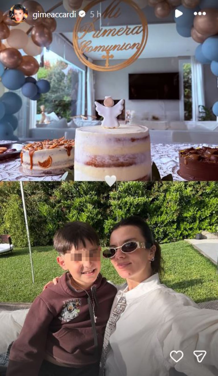 Foto: Captura de Instagram Stories (@gimeaccardi)