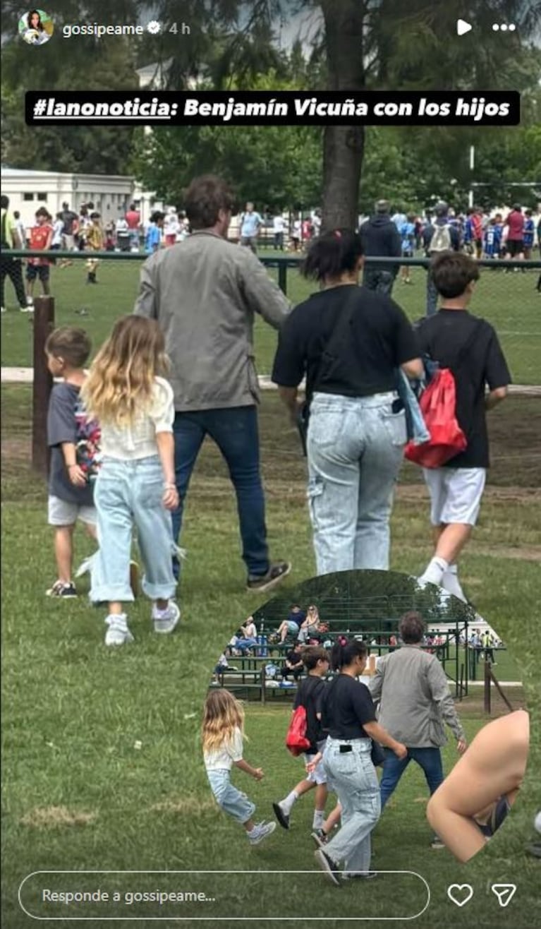 Foto: Captura de Instagram Stories (@gossipeame)