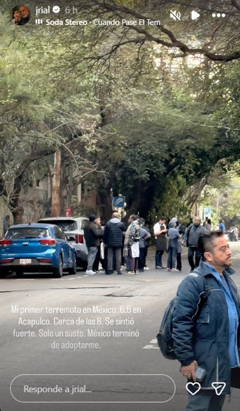 Foto: Captura de Instagram Stories (@jrial)