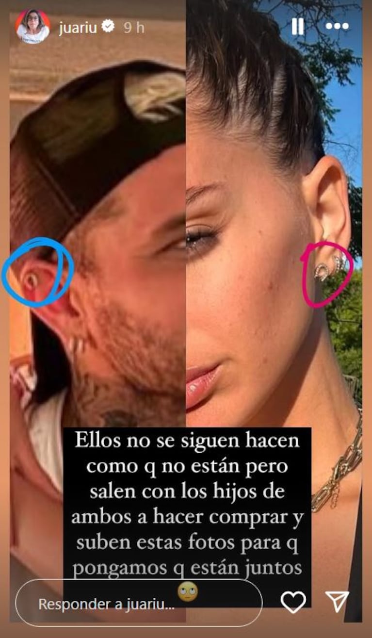 Foto: Captura de Instagram Stories (@juariu)