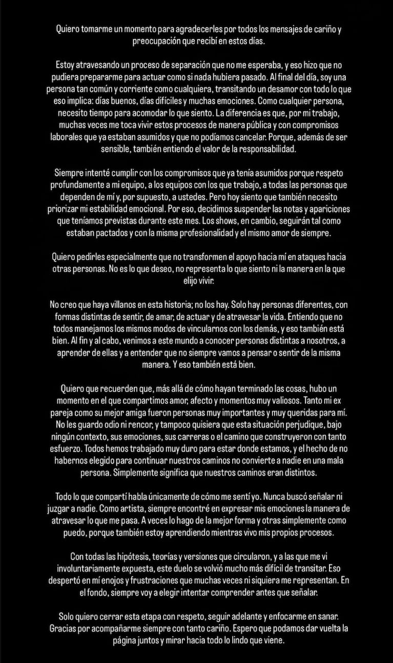 Foto: Captura de Instagram Stories (@lajoaqui)