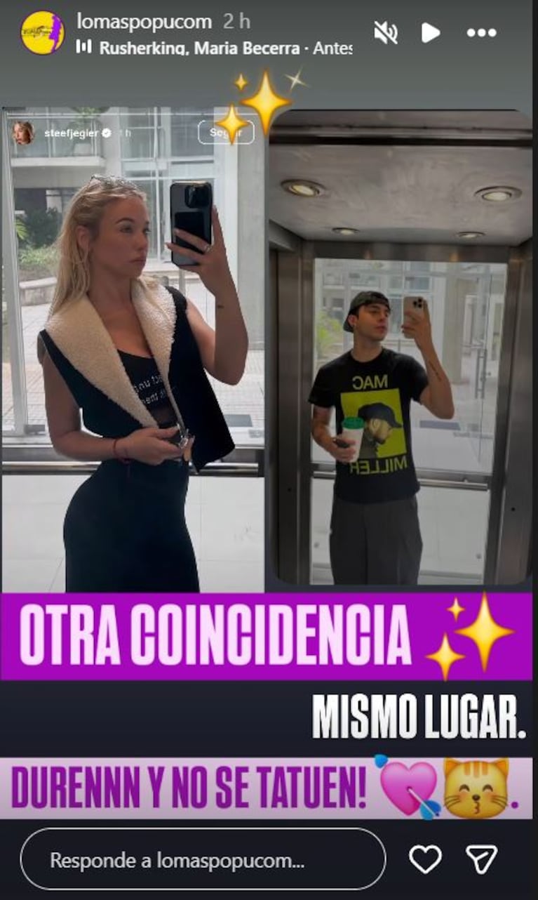 Foto: Captura de Instagram Stories (@lomaspopucom)