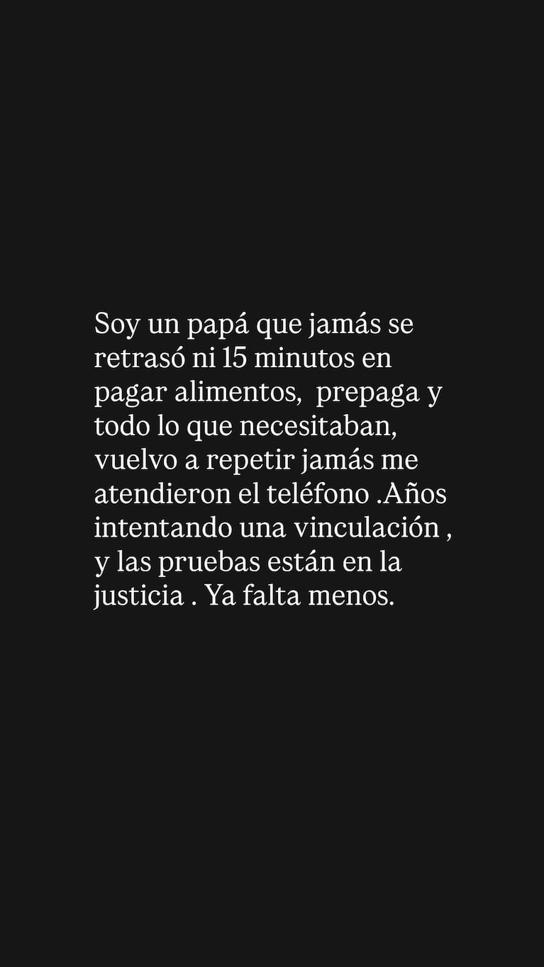 Foto: Captura de Instagram Stories (@martin_migueles)