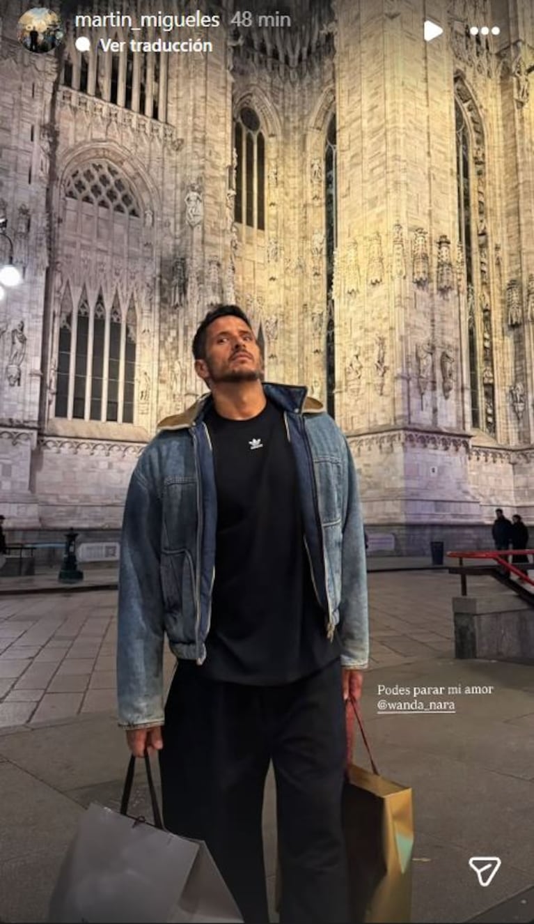 Foto: Captura de Instagram Stories (@martin_migueles)